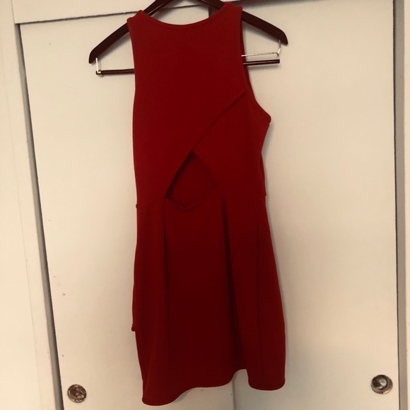 Dolce Vita Red Cotton Dress - Size M - Picture 8 of 9